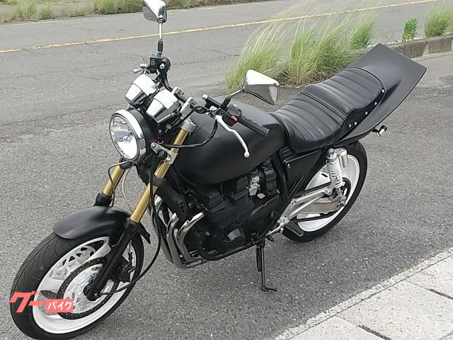 ヤマハ XJR400R 4HM ツッパリ羽根テール ルーザー管マフラー