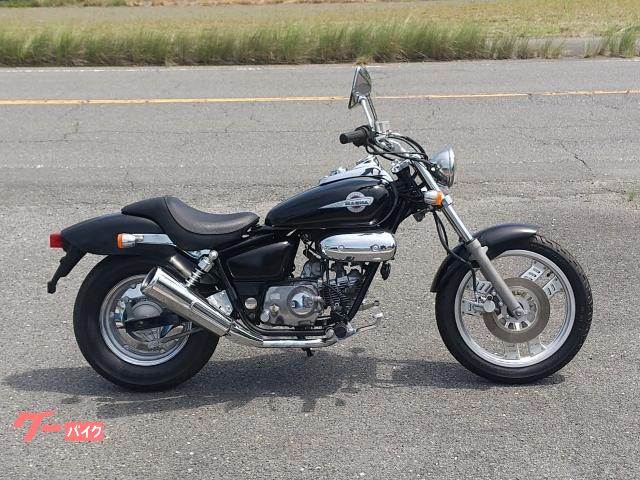 ＭＡＧＮＡ　ＦＩＦＴＹ　ノーマル車　バッテリー新品　キャブＯＨ　オイル交換　プラグ交換　ブラック