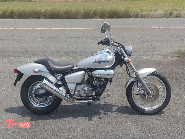 ＭＡＧＮＡ　ＦＩＦＴＹ　ノーマル車　４サイクル　キャブ車　キャブＯＨ　バッテリー新品　シルバー