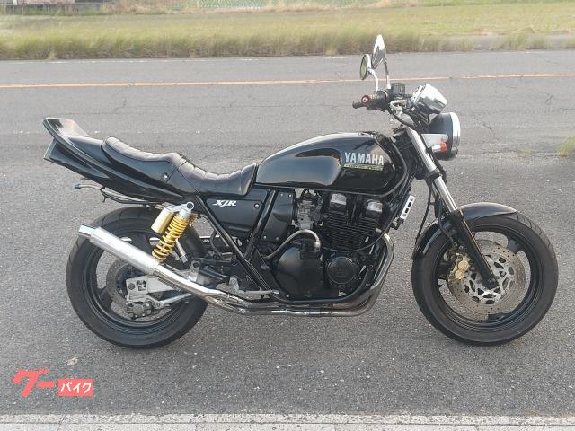ＸＪＲ４００Ｒ　４ＨＭ　ＣＢＸ羽根テール　新品エナメルタックロールシート　社外マフラー　ハンドル　リアサス　ブラック