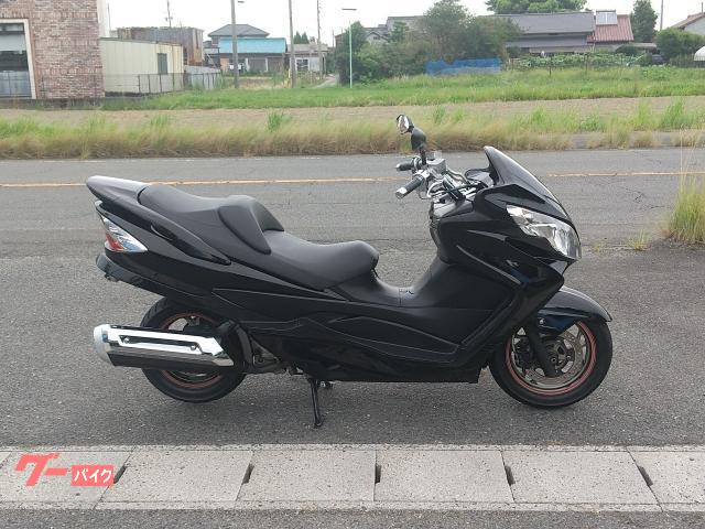 スカイウェイブ２５０　ＳＳ　ＦＩ車　ＣＪ４６Ａ　２００９年式　ＬＥＤライト　ミラー改　ブラック