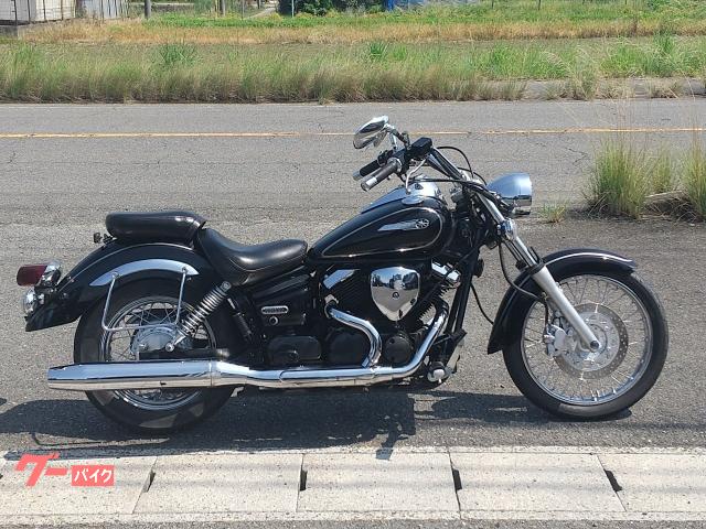 ドラッグスター２５０　２０１１年　ＶＧ０５Ｊ型　ブラックエンジン　前後タイヤ新品　クリアレンズウインカー　サイドバックサポート付き