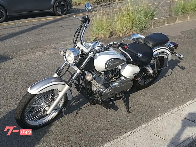 ヤマハ ドラッグスター250 VG02J 純正ホワイトカクテルカラー