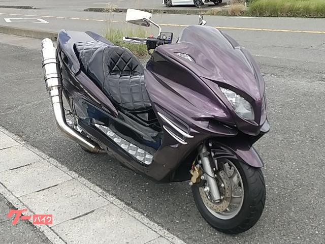 ヤマハ マジェスティC SG03J エアロパーツ多数 カチ上げ社外