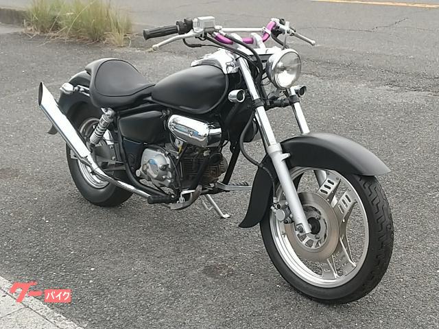 ホンダ MAGNA FIFTY 前後エスカルゴフェンダー改 スラッシュ