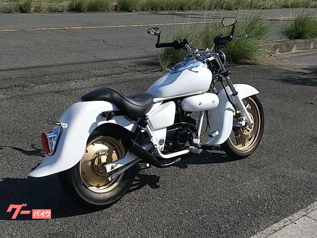 ホンダ MAGNA FIFTY 前後エスカルゴフェンダー 左右2本出し