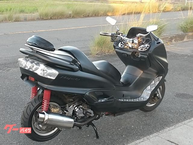 ヤマハ マジェスティ SG03J 社外マフラー 5連メーター