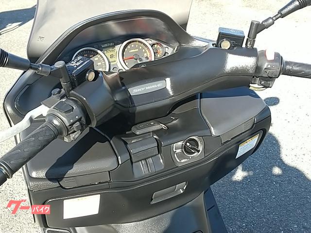 値下げ！ツーリングに！スカイウェイブcj44 キーレスモデル　ETCつき！ スズキ スカイウェイブ250 CJ44A ベーシック FI車 2007