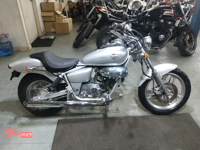 ホンダ MAGNA FIFTY 社外マフラー カスタムミラー 4