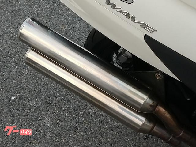 売却済 バイク スズキ スカイウェイブSS CJ43 マフラー、LED社外 ビッグスクーター スズキ スカイウェイブ250 SS CJ43A FI車 2本出し社外
