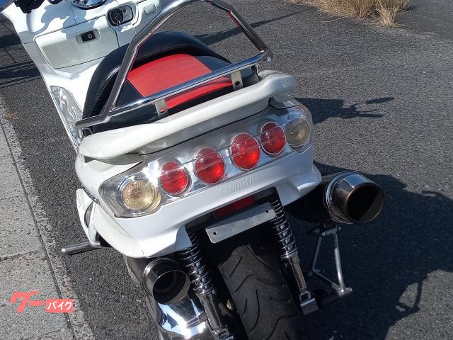 ヤマハ マジェスティC SG03J 社外マフラー フロントマスク