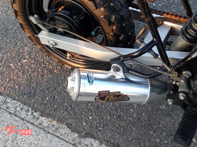 ホンダ Ape タケガワマフラー スカチューン仕様 パワフィル リア