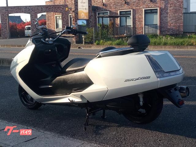 ヤマハ マグザム SG17J FI車 社外マフラー ステップボード