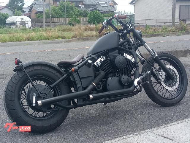 ドラッグスター400 フラットフェンダー ヤマハ ドラッグスター400 4TR フラットフェンダー ストレッチ