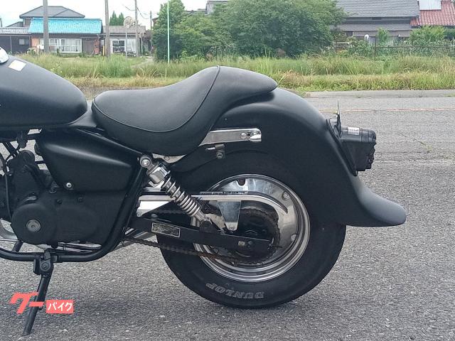 ホンダ MAGNA FIFTY 前後エスカルゴフェンダー改 2本出し
