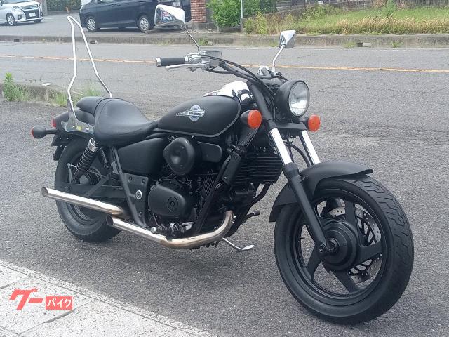 ホンダ V－TWIN MAGNA スラッシュカットマフラー CCバー