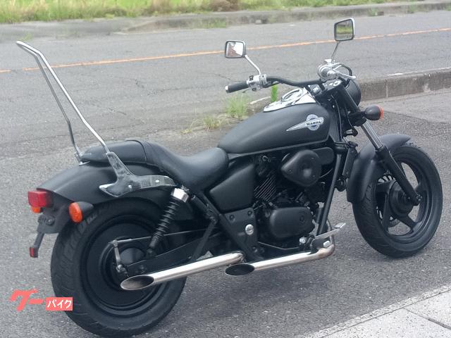 ホンダ V－TWIN MAGNA スラッシュカットマフラー CCバー