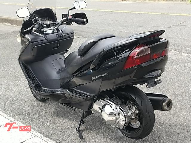 スズキ スカイウェイブ250 タイプS CJ43A FI車 ナックル