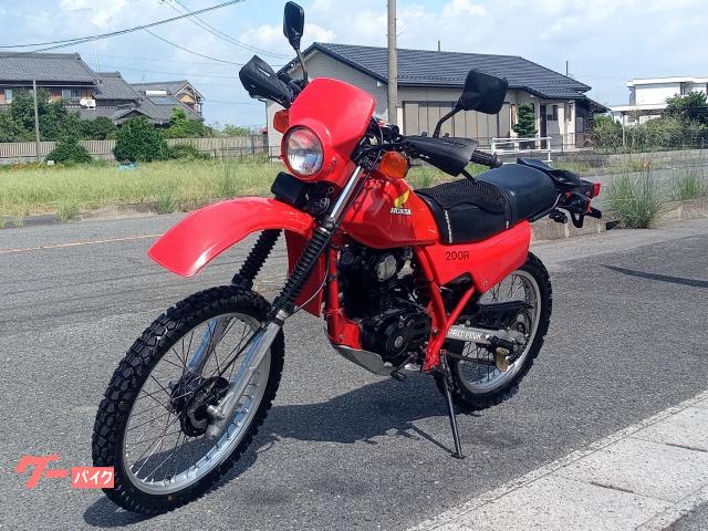 ホンダ XL200R MD06 空冷4サイクル 正立フォーク キャブ車