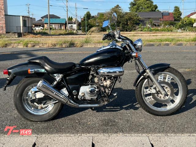ＭＡＧＮＡ　ＦＩＦＴＹ　リトルアメリカン　社外マフラー　キャブＯＨ済　バッテリー新品　ブラック改