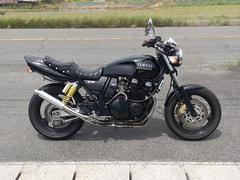 ヤマハ　ＸＪＲ４００Ｒ　４ＨＭ　社外マフラー　タックロールシート　ＬＥＤ　ハンドル　リアフェンダーレス　ウインカー等　ブラック
