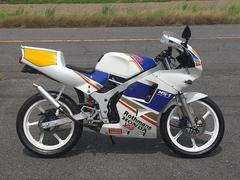 ホンダ　ＮＳ−１　中期デュアル２灯フルカウル　社外チャンバー　ＣＤＩ付　ロスマンズカラー