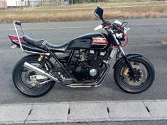 ヤマハ　ＸＪＲ４００　４ＨＭ　ＶＦハンドル　ロングタンデムバー　軽スロ　シート　ナポミラ　ウインカー　リアサス　カスタム多数　ＲＺカラー