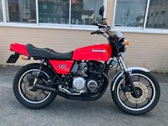 カワサキ　Ｚ４００ＦＸ　モリワキマフラー　Ｗディスク仕様　レッド
