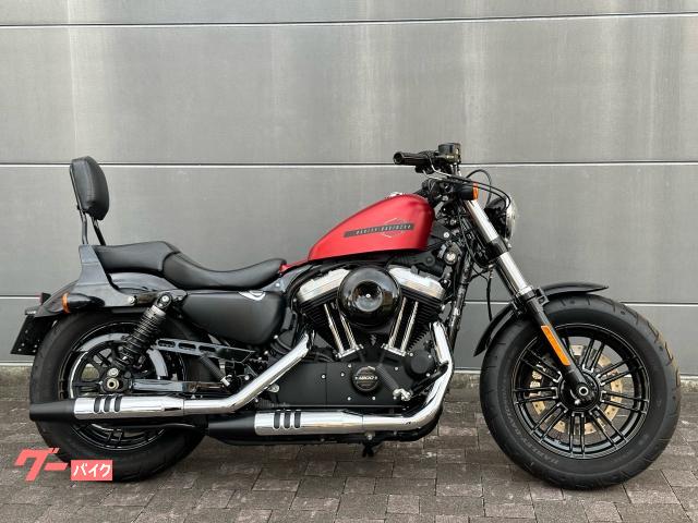 ＸＬ１２００Ｘ　フォーティエイト　新品タイヤ　グリップ　ＴＲＡＭＰ製クランプ　インジケーター　サドルバックガード　シーシーバー　