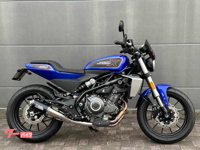 Ｘ３５０　ＢｌａｃｋＰａｒａｄｅ製車検対応マフラー　エンジンスライダー　メーターバイザー　フェンダーレスキッド　ミラー