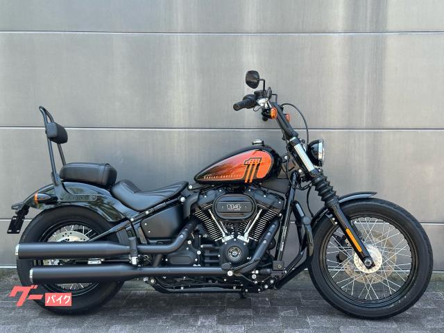 FXBBS ソフテイルストリートボブ114 ETC タイヤ新品 エンジンガード シーシーバー スウィングアームバック デフレクター