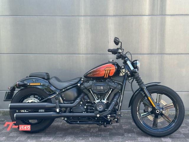 ＦＸＢＢＳ　ソフテイルストリートボブ１１４　ＥＴＣ　ハンドル　フロントウィンカー　グリップ　サドルバックガード　ＵＳＢポート