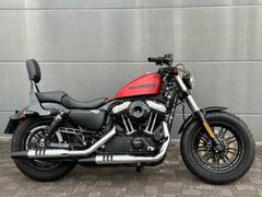 ＨＡＲＬＥＹ−ＤＡＶＩＤＳＯＮ　ＸＬ１２００Ｘ　フォーティエイト　新品タイヤ　グリップ　ＴＲＡＭＰ製クランプ　インジケーター　サドルバックガード　シーシーバー　