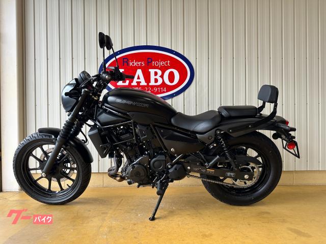 カワサキ エリミネーター400SE バックレスト ラジエーター