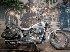 ＨＡＲＬＥＹ−ＤＡＶＩＤＳＯＮ　ＦＸＤＩ　スーパーグライド　３５周年限定モデル　保安基準適合のマフラーに交換してお渡しさせていただきます。