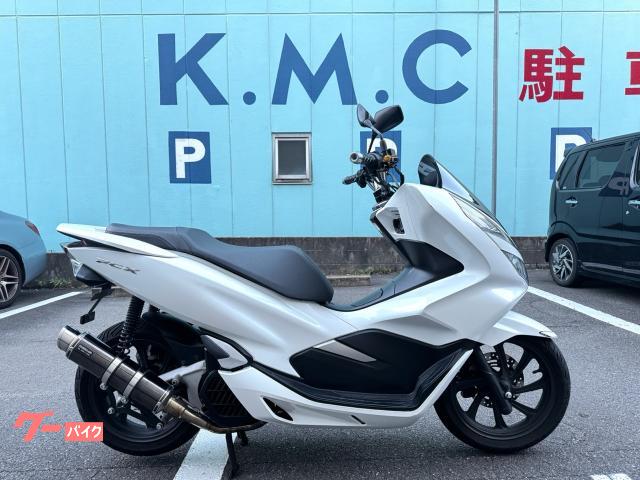 ＰＣＸ　１２５ｃｃ・ＬＥＤ・アクセサリー電源・盗難抑止アラーム・アジャスタブルレバー・社外マフラー