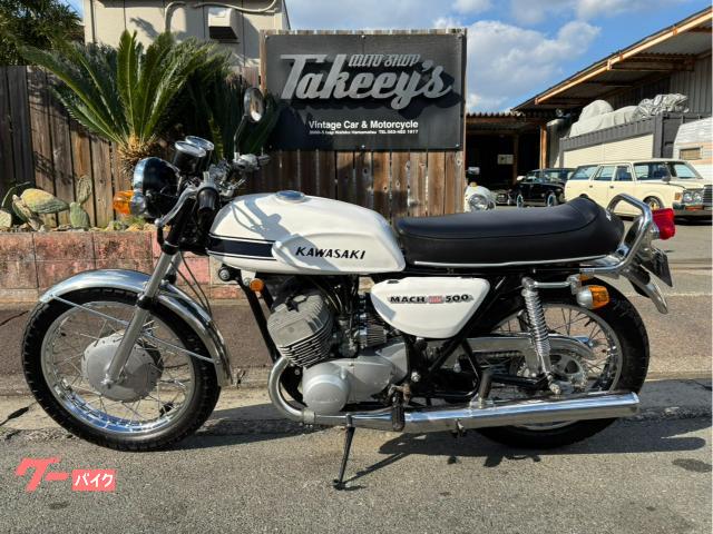 カワサキ 500SSマッハIII H1 初期型 エグリタンク｜バイクの