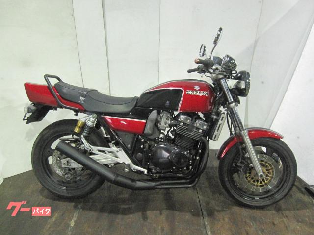 ＧＳＸ４００インパルス　赤黒　ショート管　新品バッテリー