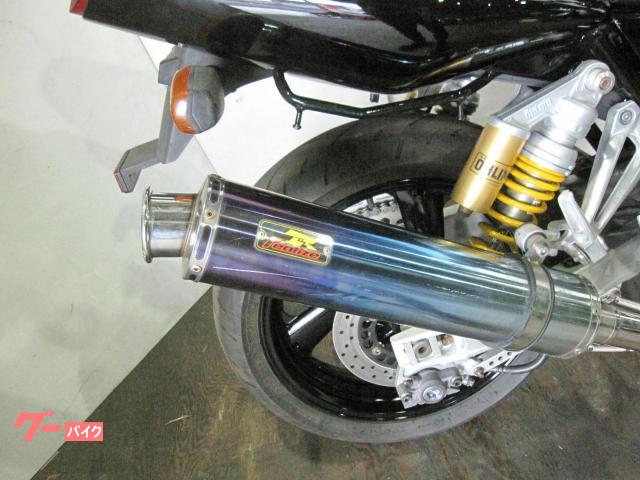 ヤマハ XJR400R RH02J 社外マフラー YSPカラー