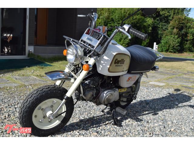 ホンダ　ゴリラ　白色12V 4速クラッチ付き ホンダ ゴリラ 6V 4速 ノーマル車 ホワイト｜野澤サイクル｜新車