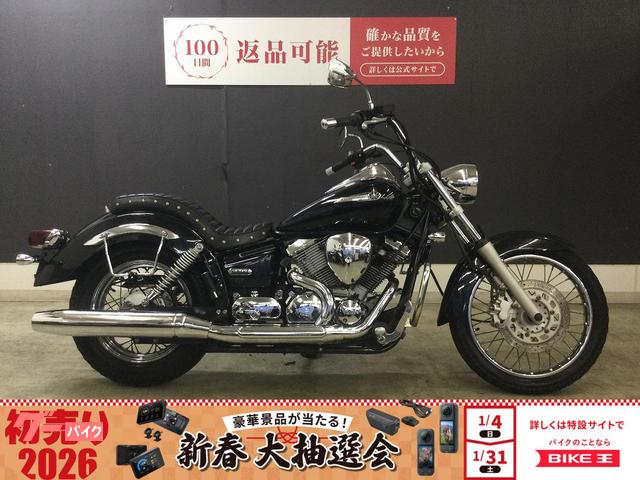 ドラッグスター250 2008年モデル エンジンガード サイドバッグサポート