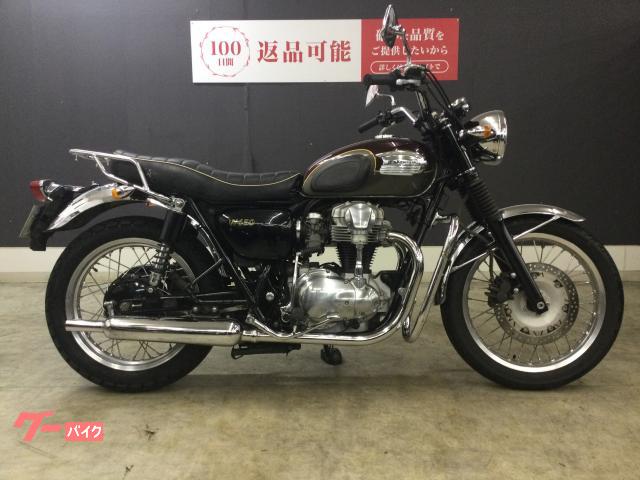 カワサキ W650 2004年モデル エンジンガード リアキャリア