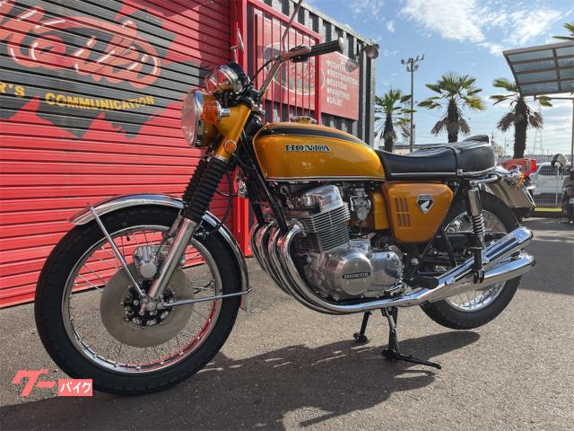 ホンダ CB750Four K6 キャンディーゴールド レストア車
