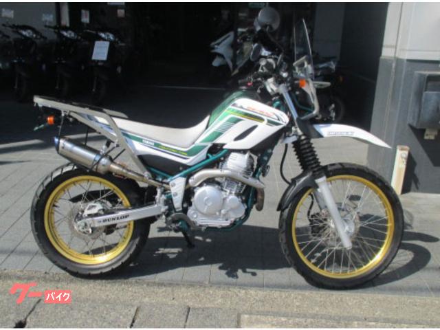 セロー２５０III型　ＳＰ忠男パワーＢＯＸ・リヤキャリヤー・アドベンチャースクリーン装備