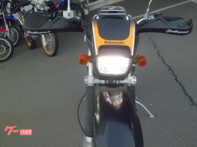 カワサキ スーパーシェルパ リヤキャリア ハンドルガード 自賠責あり