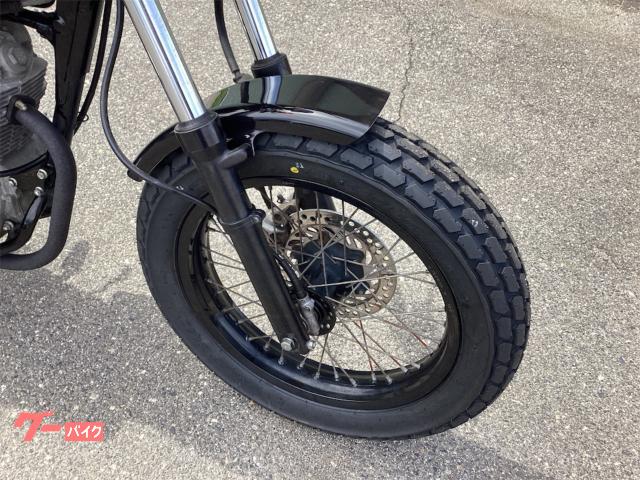 ホンダ FTR223 MC34 前後タイヤ バッテリー新品 グラブバー