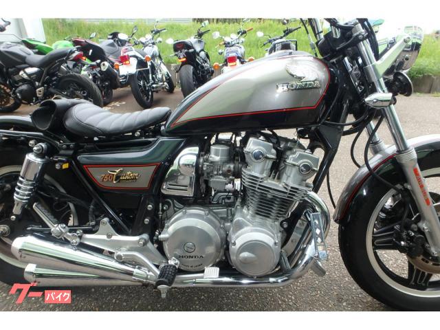 CB750カスタム改 部品多数交換済 外装新規塗装済 他 超お得！ 風格あるアメリカンスタイルの大型2輪車「ホンダ750カスタム