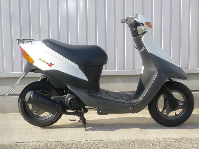 SUZUKI LETS II | 1996 | WHITE | uncertain | details | Japanese used ...