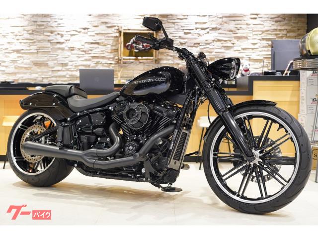 ＦＸＢＲＳ　ソフテイル　ブレイクアウト１１４　社外マフラー　ＥＣＭチューニング　ＥＴＣ