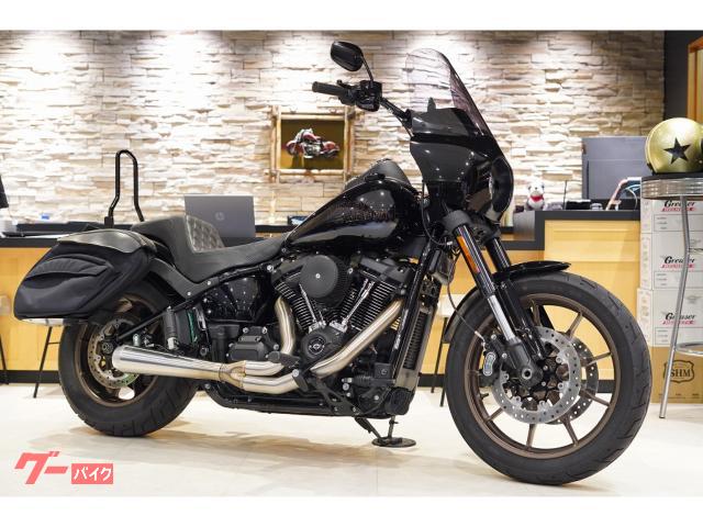 ＦＸＬＲＳ　ソフテイル　ローライダーＳ　クラブスタイル　社外マフラー　ＥＣＭチューニング